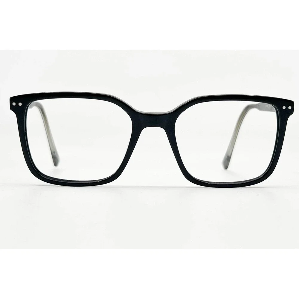 Lucky Brand Eyeglasses Mens Black Square VLBD532 52-19-145